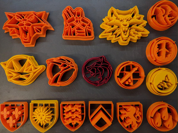 Witcher Cookie Cutters