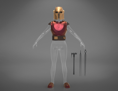 Mandalorian armorer - cosplay bundle