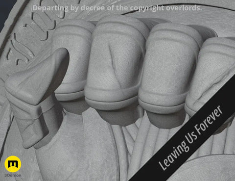 Imperial Fists Shoulder Pauldron