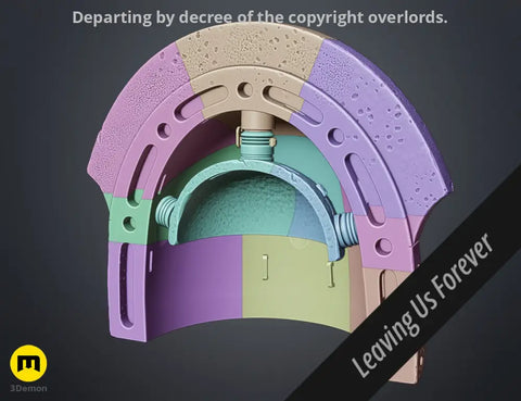 Imperial Fists Shoulder Pauldron