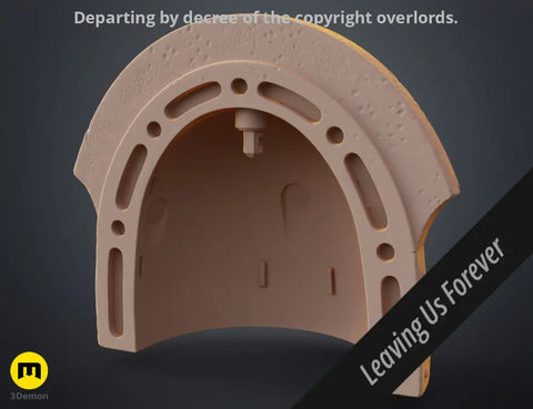 Imperial Fists Shoulder Pauldron