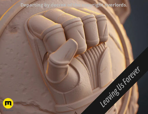 Imperial Fists Shoulder Pauldron