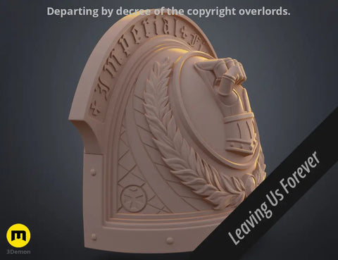 Imperial Fists Shoulder Pauldron