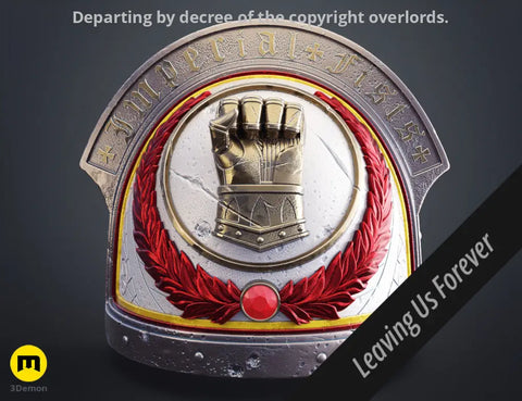 Imperial Fists Shoulder Pauldron