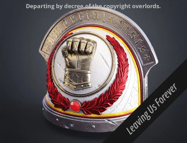 Imperial Fists Shoulder Pauldron