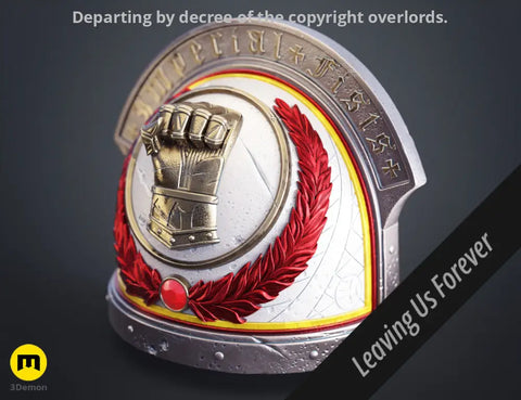 Imperial Fists Shoulder Pauldron