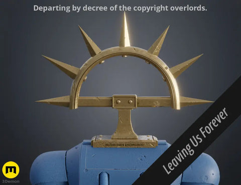 Jetpack Iron Halo - Space Marine