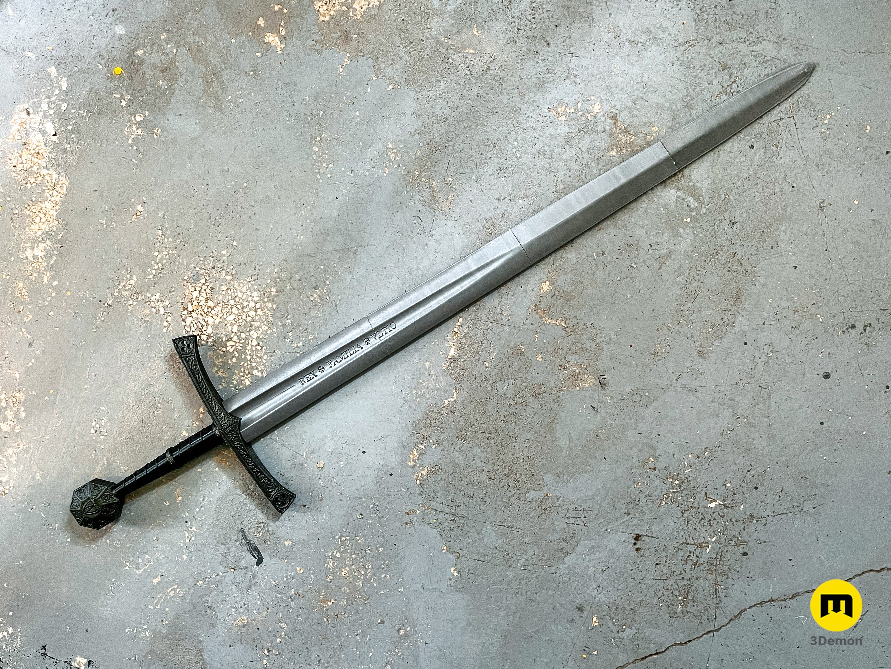 Medieval Longsword STL | 3D Print | 3Demon