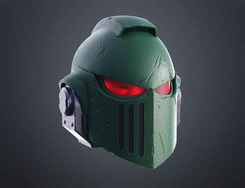 Space Marine Helmet - Bulwark Master Crafted