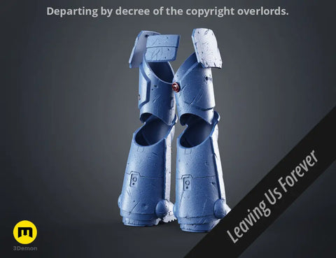Leg Armor - Space Marine