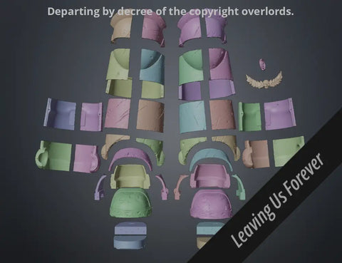 Leg Armor - Space Marine