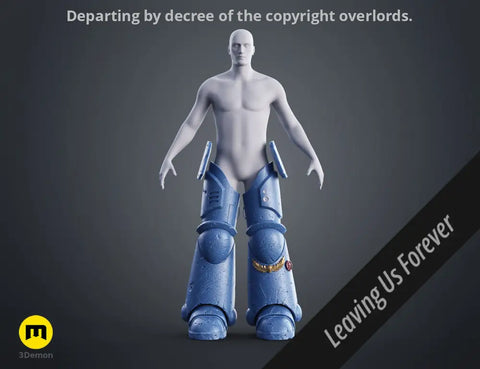 Leg Armor - Space Marine