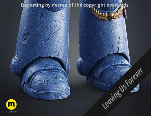 Leg Armor - Space Marine