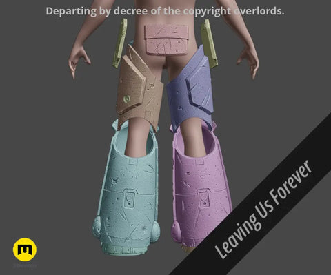 Leg Armor - Space Marine