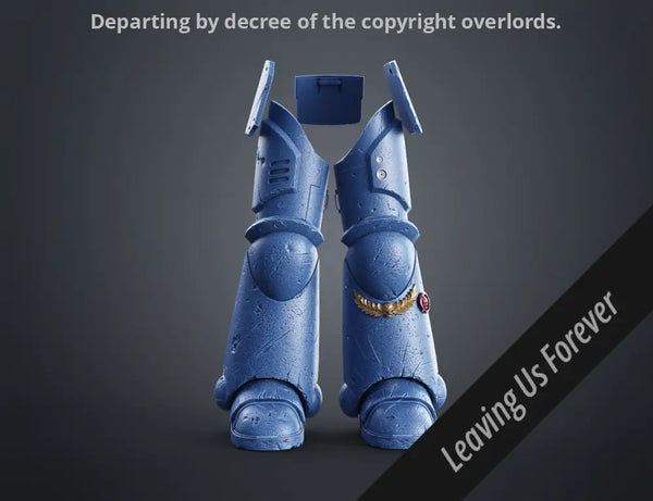 Leg Armor - Space Marine