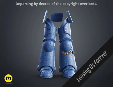 Leg Armor - Space Marine