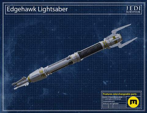 Edgehawk Lightsaber - Jedi Survivor