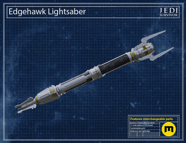 Edgehawk Lightsaber - Jedi Survivor
