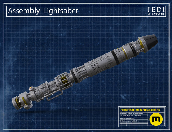 Assembly Lightsaber - Jedi Survivor