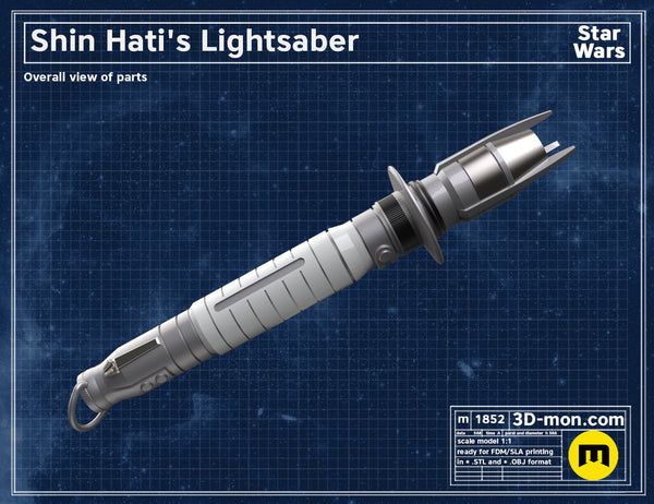 Shin Hati's Lightsaber - Ahsoka