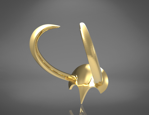 Loki cat helmet