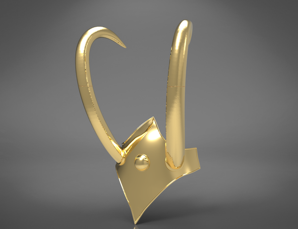 Loki horse helmet
