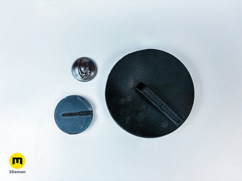 Mandalorian and Grogu - Mudhorn Shield Brooch