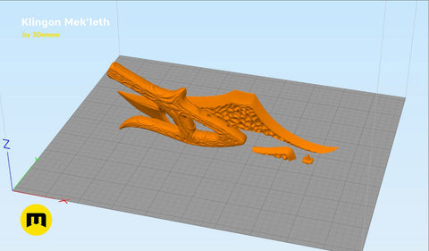 Klingon Mek'leth - Star Trek
