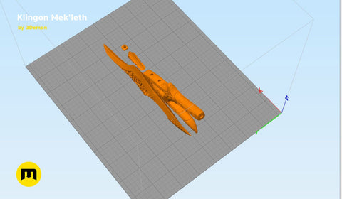 Klingon Mek'leth - Star Trek