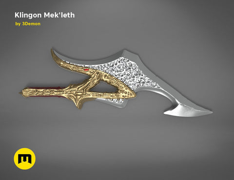 Klingon Mek'leth - Star Trek