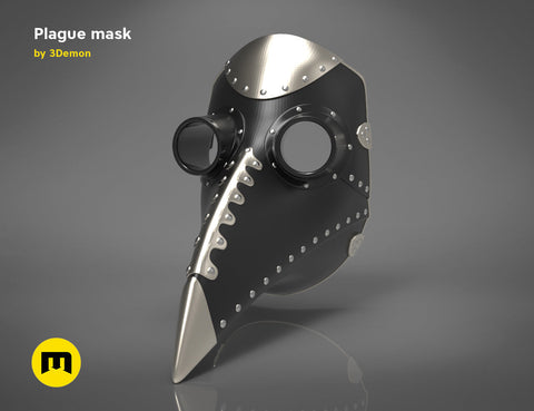 Plague mask set