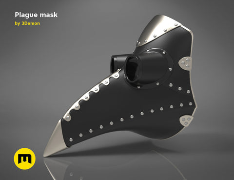 Plague mask set