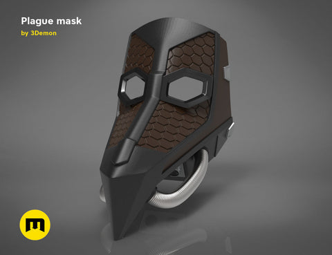 Plague mask set