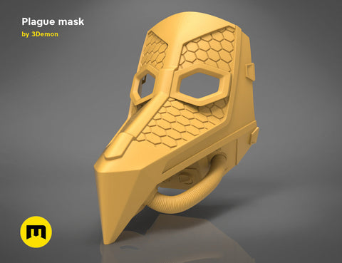 Plague mask set