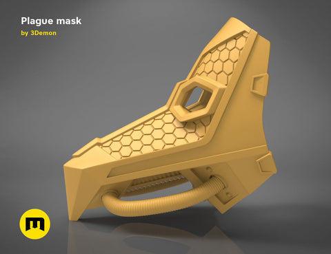Plague mask set