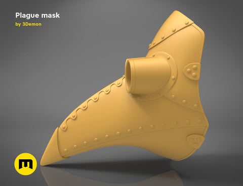 Plague mask set