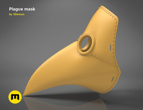 Plague mask set