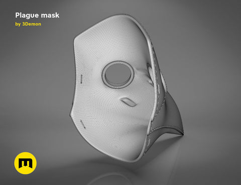 Plague mask set