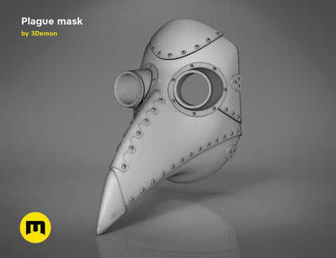 Plague mask set