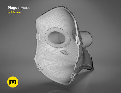 Plague mask set
