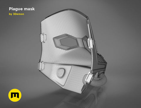 Plague mask set