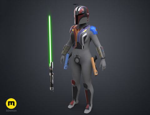 Sabine Wren Cosplay Set – Ahsoka