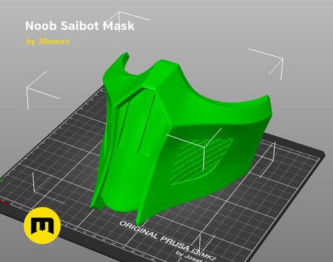 Noob Saibot's Mask - MK 9