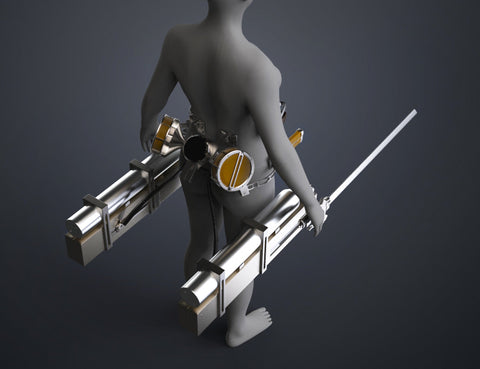 ODM Gear and Swords - Attack on Titan