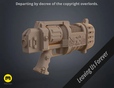 Plasma pistol - Gathalamor Crusade