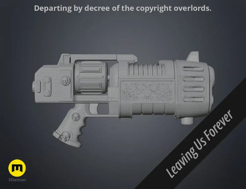 Plasma pistol - Gathalamor Crusade