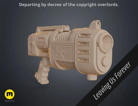 Plasma pistol - Gathalamor Crusade