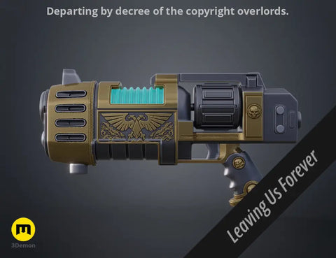 Plasma pistol - Gathalamor Crusade