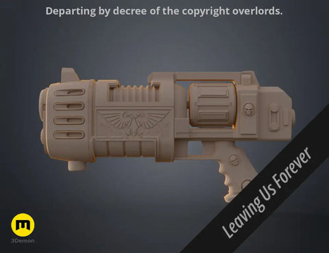 Plasma pistol - Gathalamor Crusade