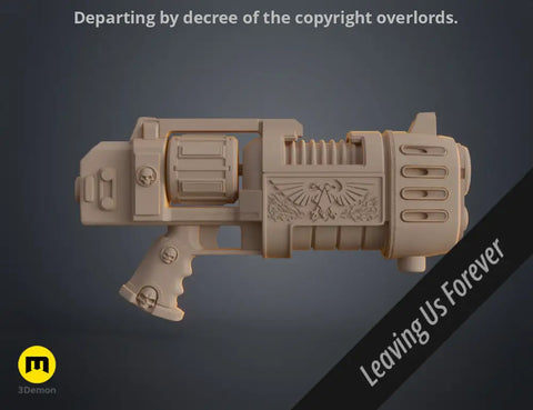 Plasma pistol - Gathalamor Crusade